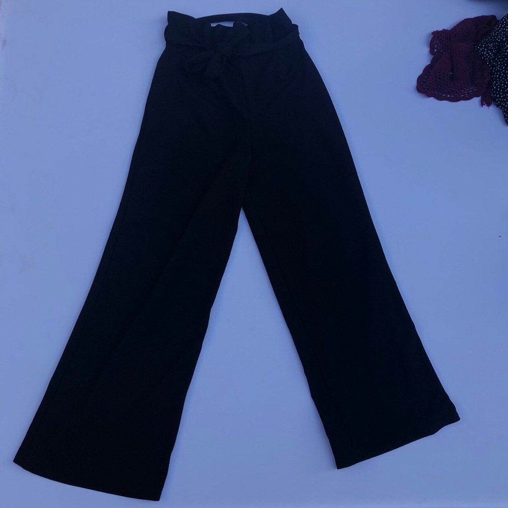 Nastygal black wide leg pants! 🌺